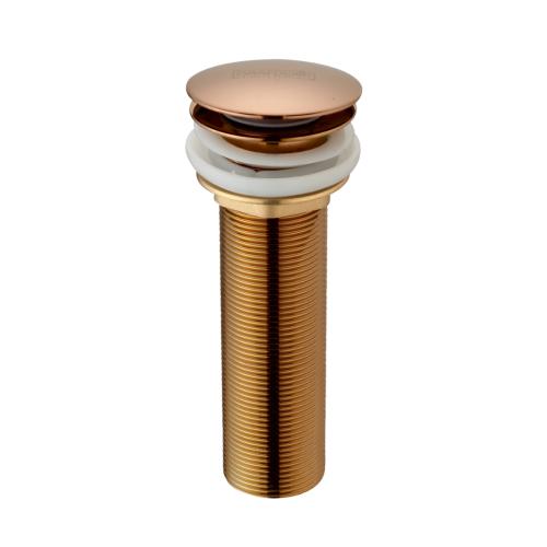 Pop Up Waste Coupling 7 Inch Rose Gold Full Cap 32mm